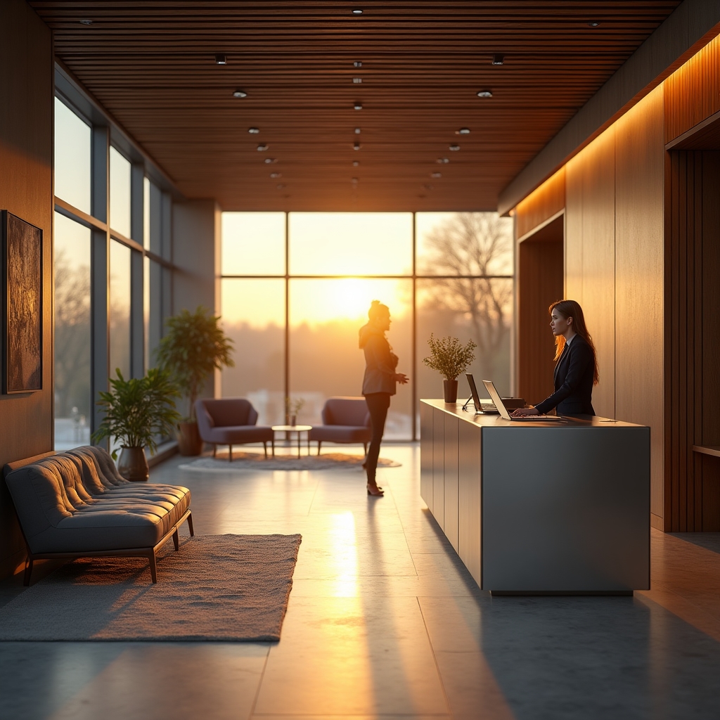 Executive Elevate office reception